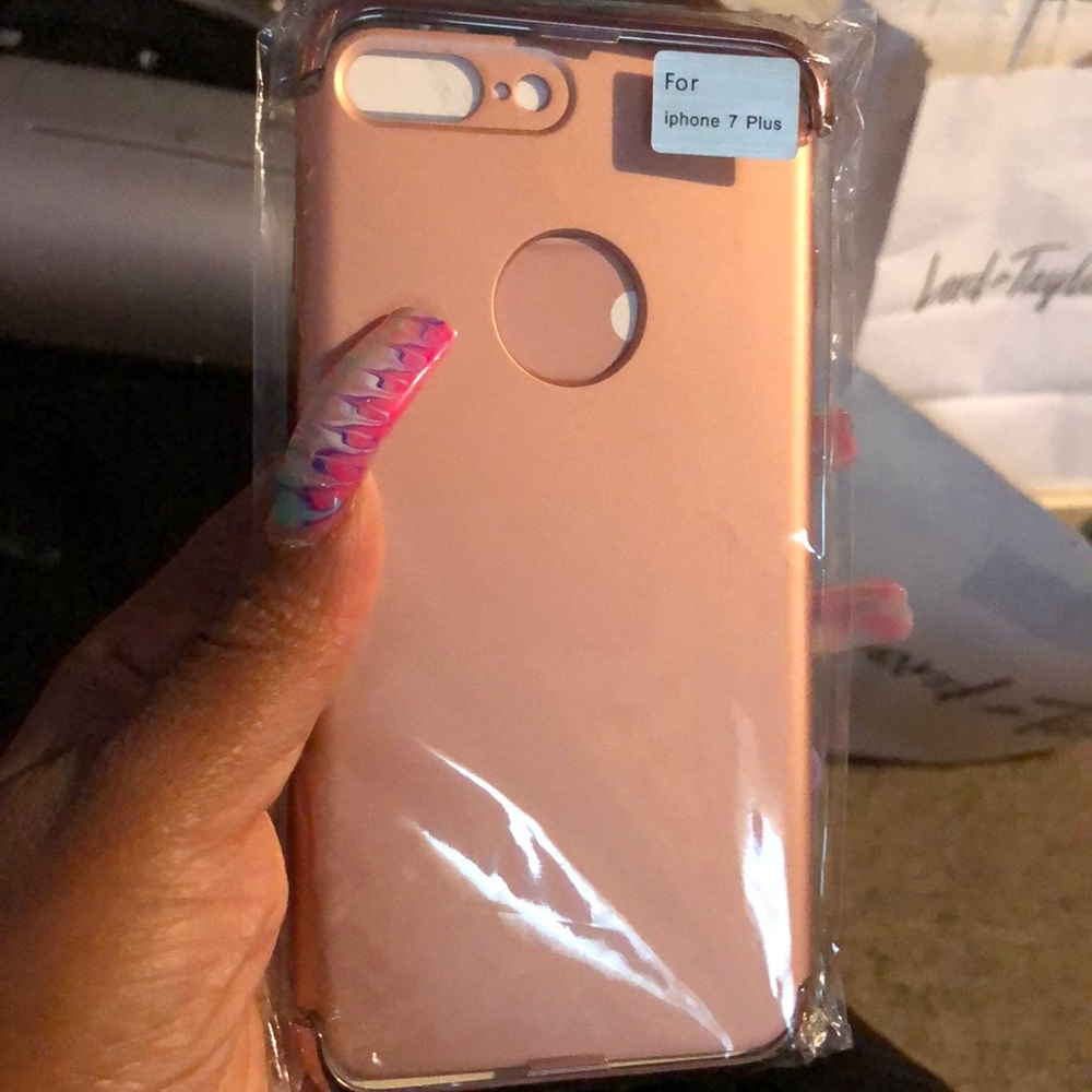 iPhone 7/8 Plus rose gold attachable case